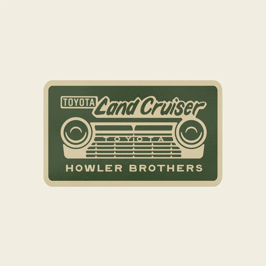HB X Land Cruiser Sticker - Olive